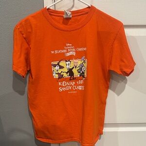 Disney The Nightmare Before Christmas Orange Tee